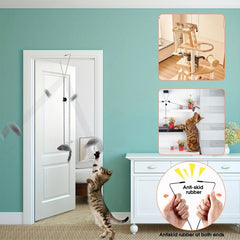 2pcs Hanging Cat Toy For Interactive Teasing