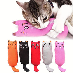 Cat Mint Toy Cotton Fabric Bite Resistant Teeth Grinding Toy
