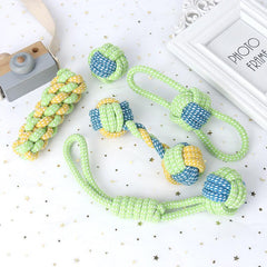 Teeth Cleaning Rope Knot Pet Toy Dog Chew Durable Toy For Cat And Dog