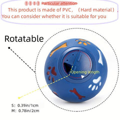 Dog Toy Food Dispensing Puzzle Ball for Treats and Training