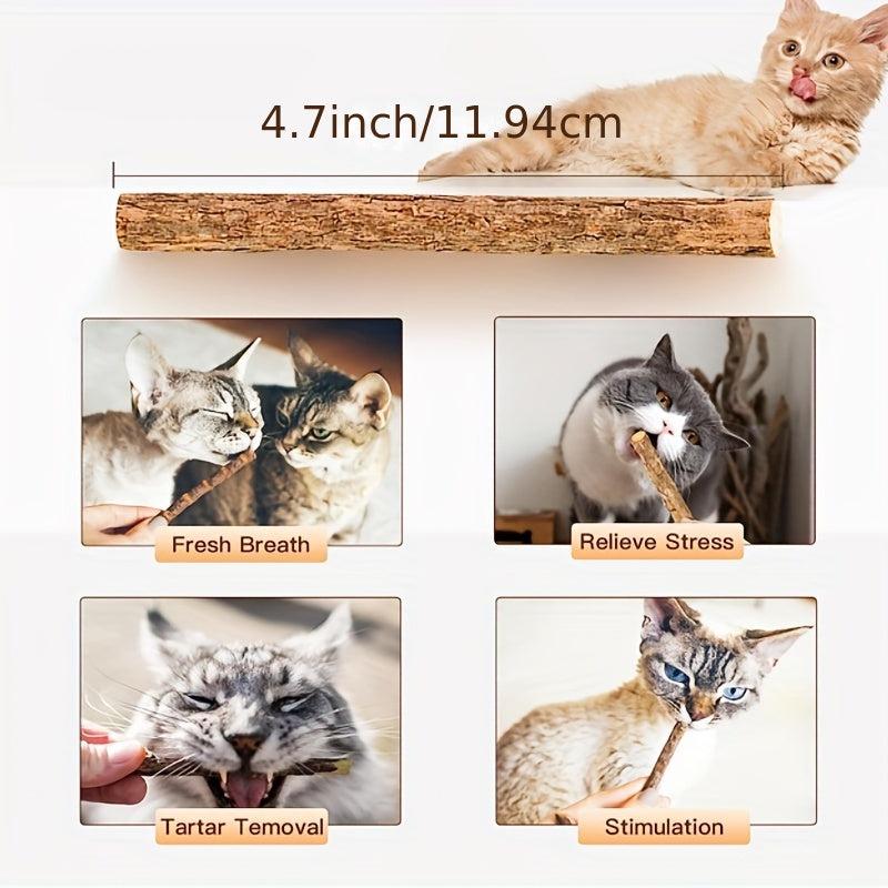 15pcs Catnip Sticks Chew Toys For Cat