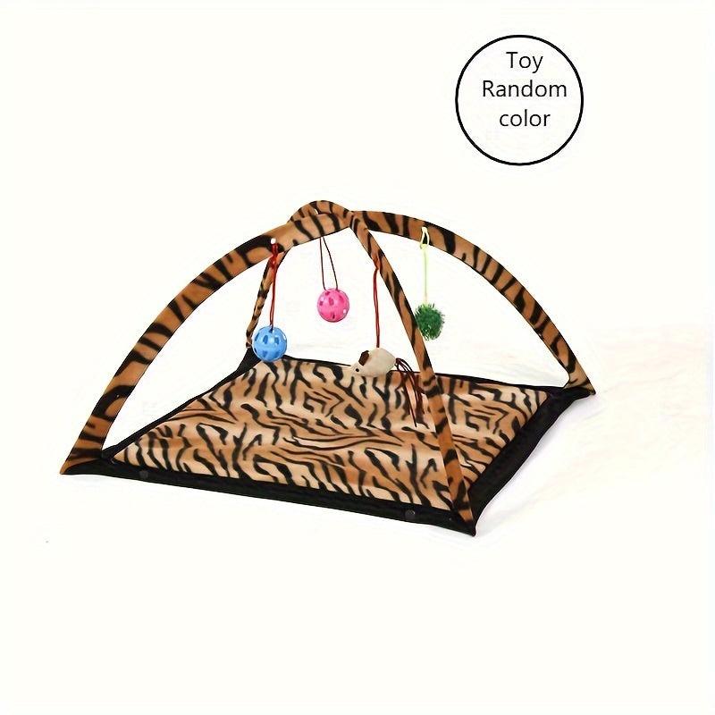 Cat Toy Rocking Activity Mat Swing Playing Station
