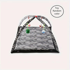 Cat Toy Rocking Activity Mat Swing Playing Station