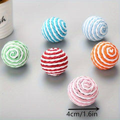 Interactive Sisal Cat Scratch Ball Durable Toy