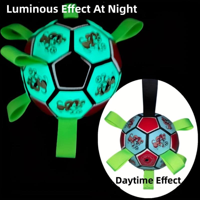 Pet Football Sound Toy Interactive Luminous Ball Toy For Dog