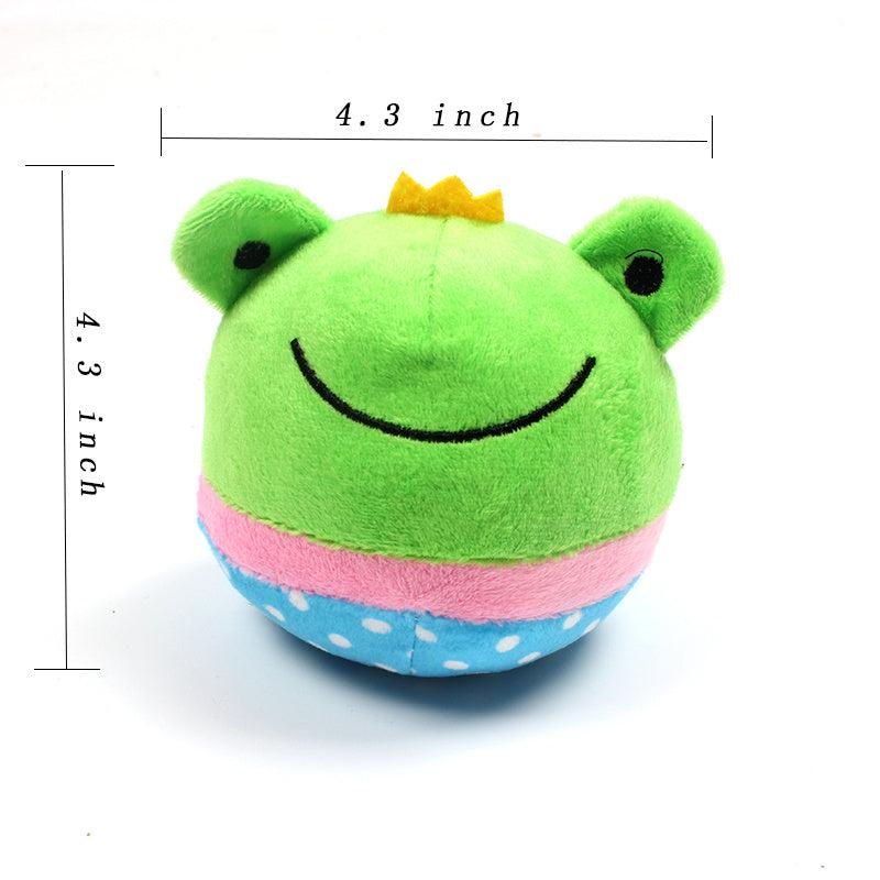 Interactive Plush Toys for Dogs & Cats Cartoon Dog Chew Toy & Plush Cat Ball Toy