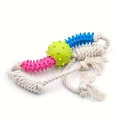 1pc Cotton Rope Dog Toy Interactive Dental Care Supplies