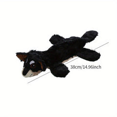 Interactive Chew Toy for Puppies, Plush Shell Dog Toy