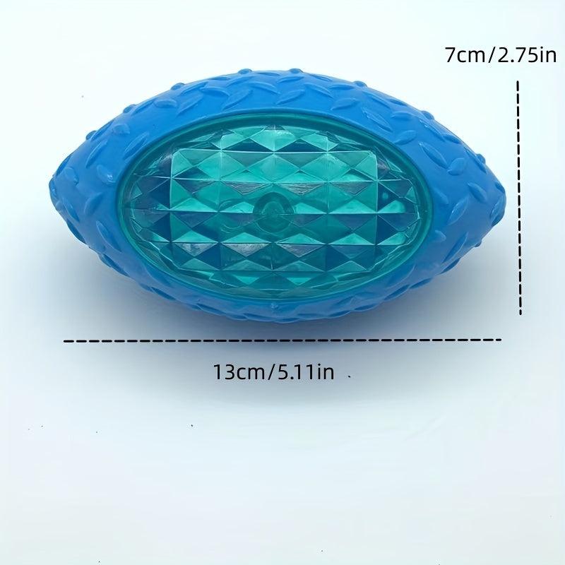 Interactive LED Dog Toy Football Bouncy Ball