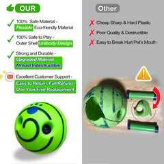 Interactive Giggle Ball Toy For Dog IQ Training