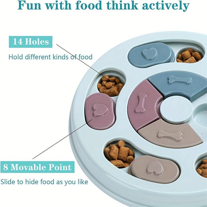 Interactive Slow Feeder Puzzle Toy for Pets - Promotes Healthy Eating