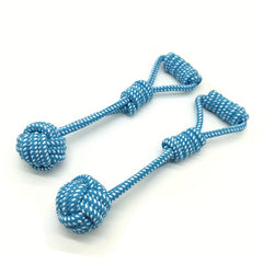 Dog Cotton Rope Toy Molar Bite Resistant Braided Rope Knot Toy