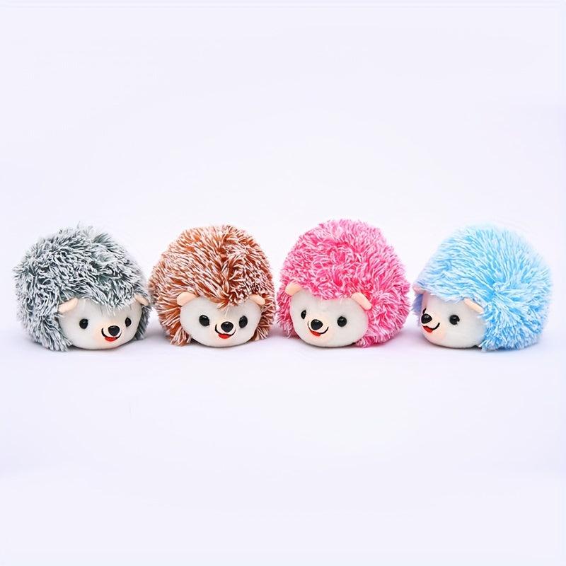 Hedgehog Chew Toy for Dogs Plush Teeth Grinder Toy