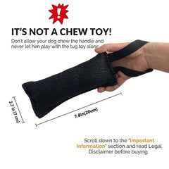 Durable Jute Dog Chew Toy for Training & Tugging