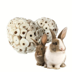 3pc Bird Toys Pet Gnawing Ball for Parrot Rabbit Hamster