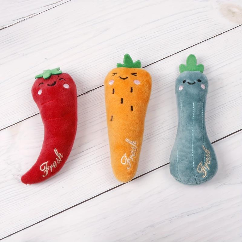 Veggie Cat Teaser Toy Fun Interactive Toy for Cats & Dogs