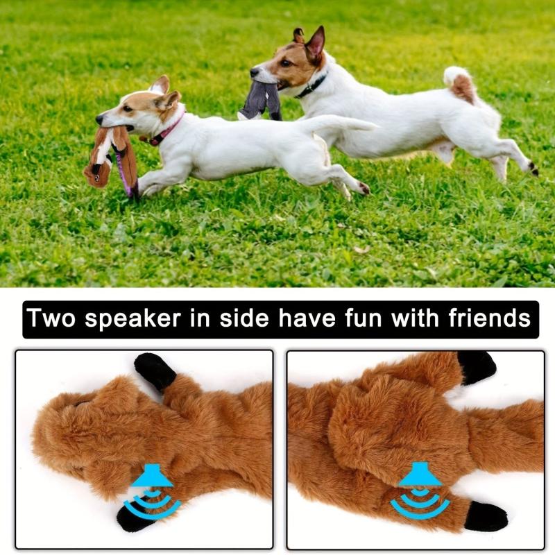 Squeaky Plush Chew Toy for Small-Medium Dogs