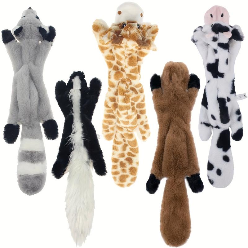 Squeaky Plush Chew Toy for Small-Medium Dogs