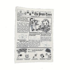 Pet Dog Newspaper Toy Chew Durable Squeaky Toy
