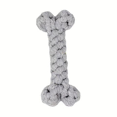 1pc Pet Random Bone Knot Chew Toy Interactive Toy For Dogs