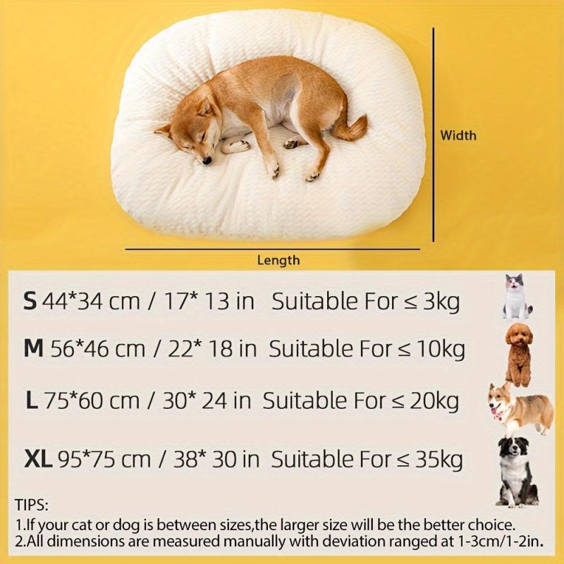 Thick Dog Mat Universal Nest Sleeping Mat All Seasons Cat Floor Mat Warm Pet Mat