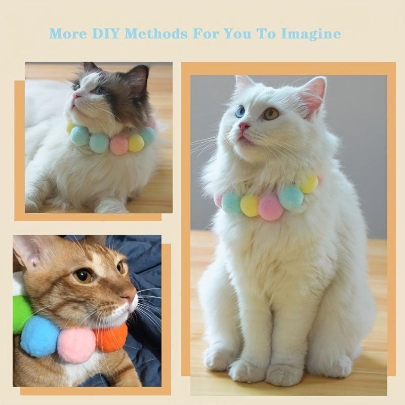 Cat Interactive Plush Ball Toy Teaser Supplies