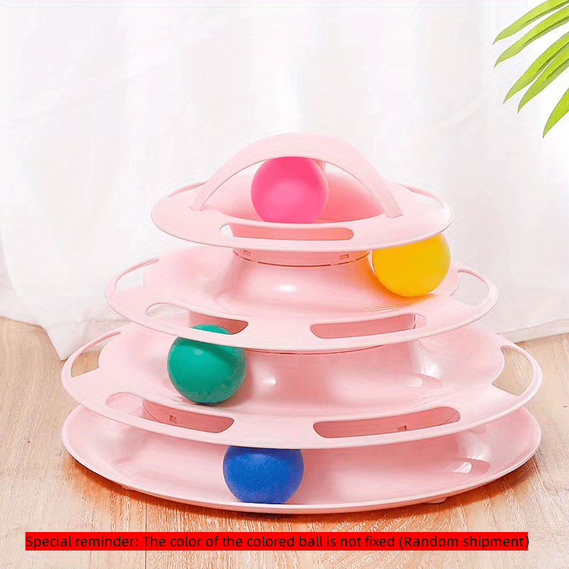 Four Layer Cat Game Carousel Circular Cat Game Carousel