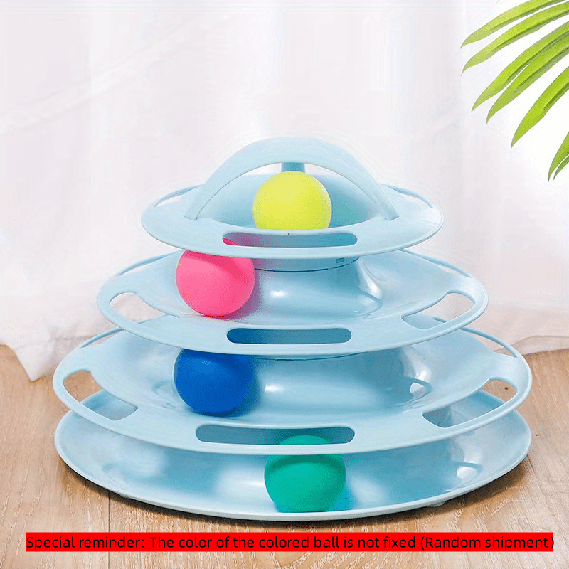 Four Layer Cat Game Carousel Circular Cat Game Carousel
