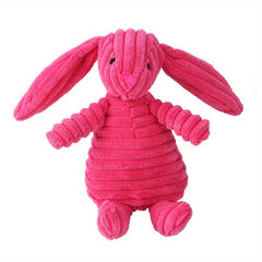 Durable Squeaky Plush Toy for Dogs, Teeth Grinding Chew Toy
