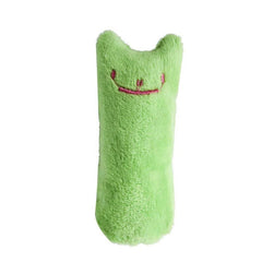 Cat Teaser Toy with Squeaky Plush Pillow u2013 Interactive Pet Supply