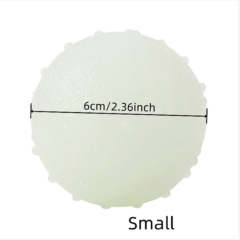 TPR Dog Glowing Molar Burr Ball Toy Elastic Interactive Dog Toy