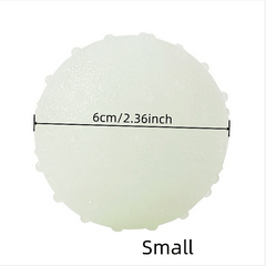 TPR Dog Glowing Molar Burr Ball Toy Elastic Interactive Dog Toy