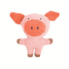 Durable Pet Plush Toy for Puppies Squeaky and Chewable Dog Teething Toy