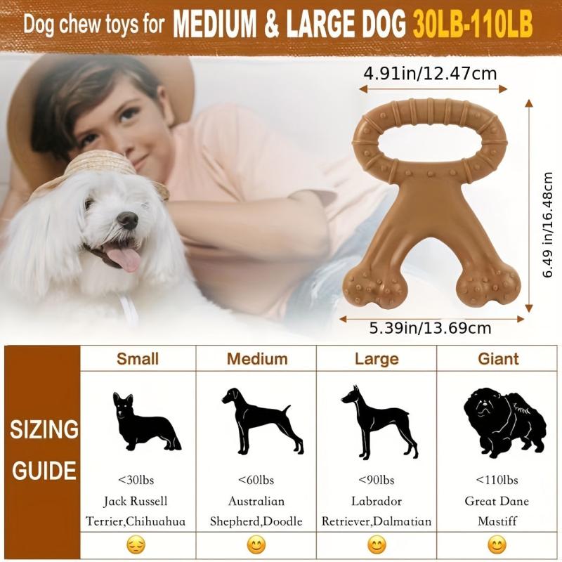 Indestructible Dog Toys for Large Breeds Tough Chew Toys for Aggressive Chewers
