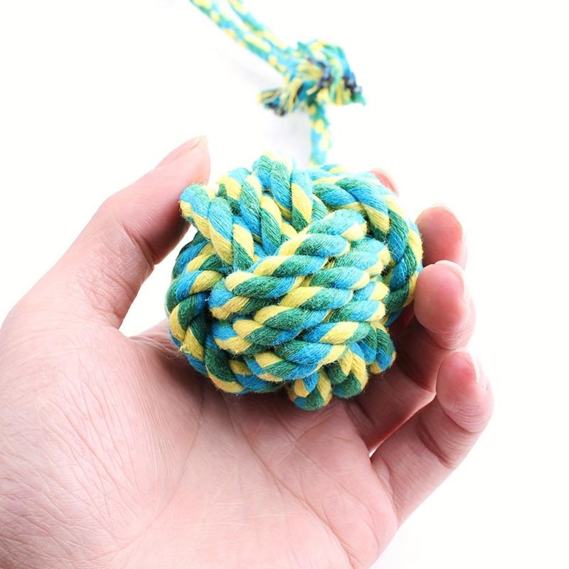Teeth Cleaning Rope Knot Pet Toy For Dogs
