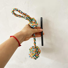 Teeth Cleaning Rope Knot Pet Toy For Dogs