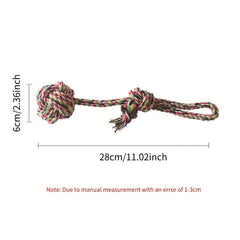 Teeth Cleaning Rope Knot Pet Toy For Dogs