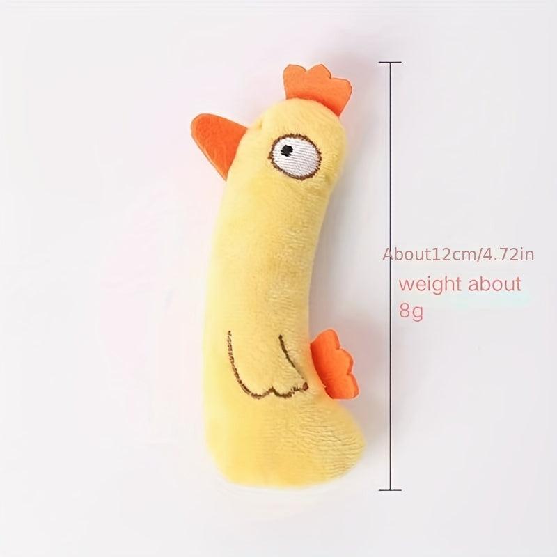 Plush Animal Shape Interactive Cat Toy