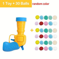 Interactive Launch Training Cat Toys Creative Kittens Mini Pompoms Games
