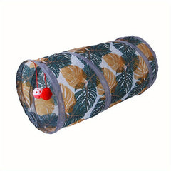 Foldable Cat Tunnel Toy for Fun & Exercise