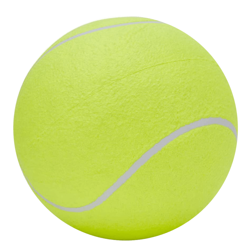 Inflatable Giant Tennis Ball for Pet Dog - Large Jumbo Toy Tennis Ball