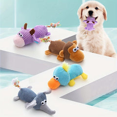 Interactive Dog Plush Toy for Chewing Fun