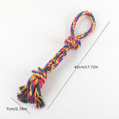 Large Dog Rope Knot Chew Toy for Healthy Teeth and Play