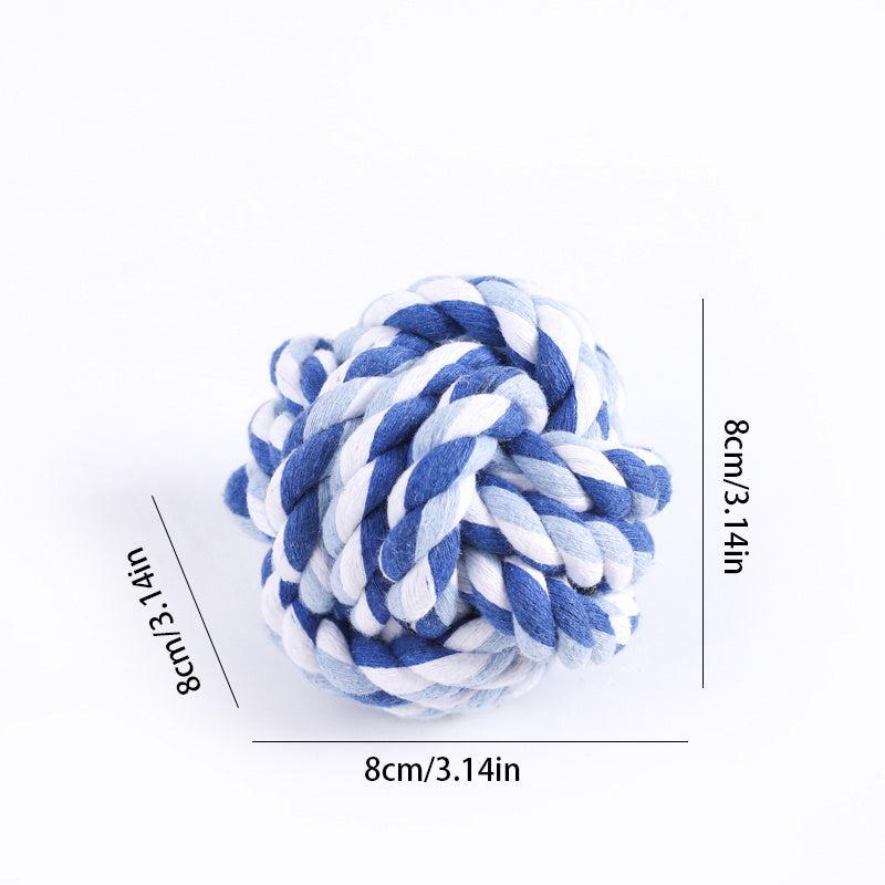 Large Dog Rope Knot Chew Toy for Healthy Teeth and Play