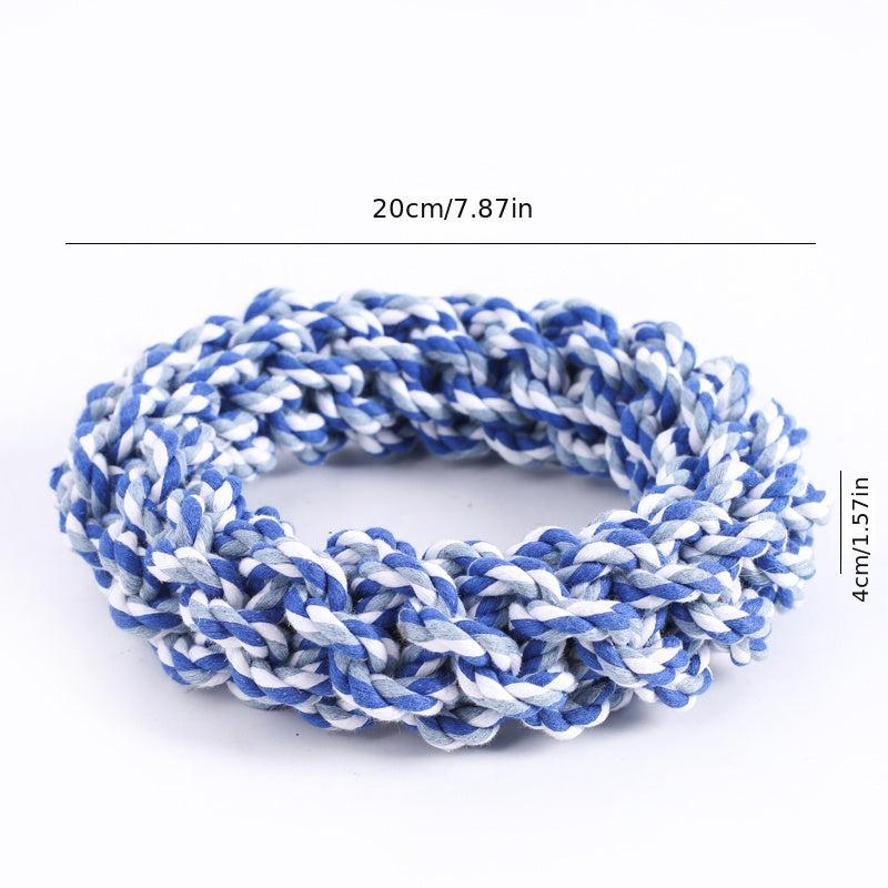 Large Dog Rope Knot Chew Toy for Healthy Teeth and Play