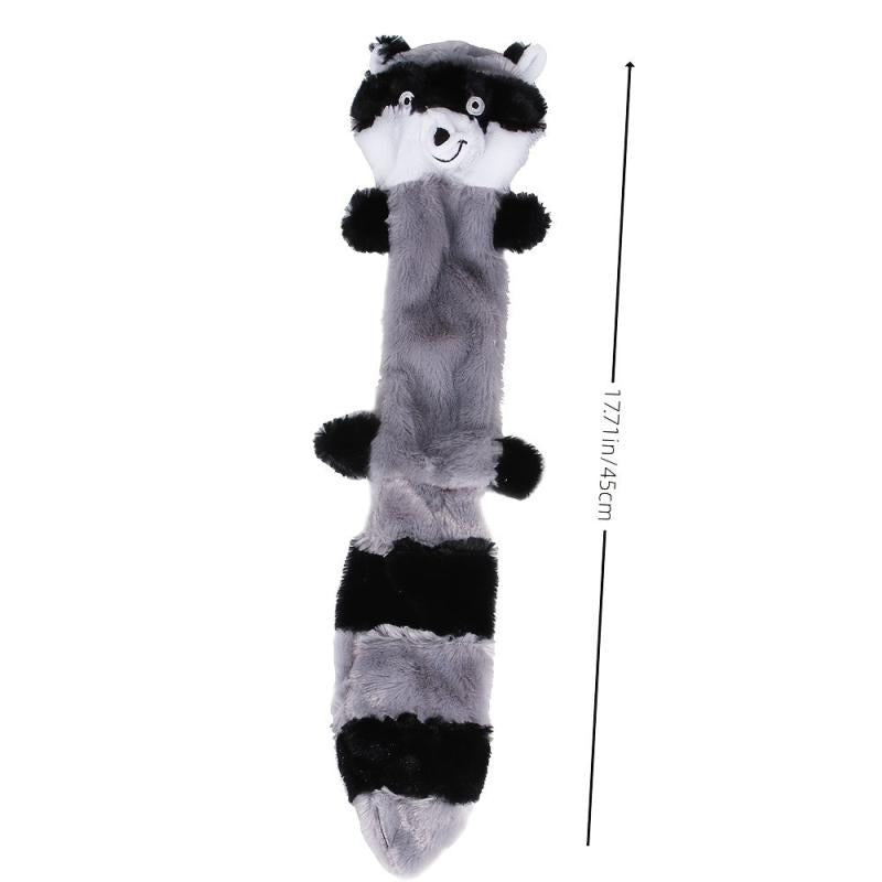Interactive Plush Dog Chew Toy - Bite Resistant & Squeaky Fun