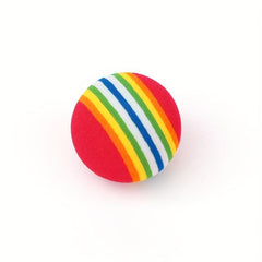 Colorful Rainbow Ball For Cats Foam Ball Toy