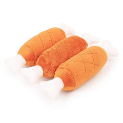 Squeaky Chicken Leg Bone Dog Toy