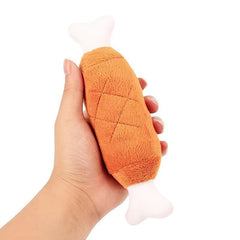 Squeaky Chicken Leg Bone Dog Toy