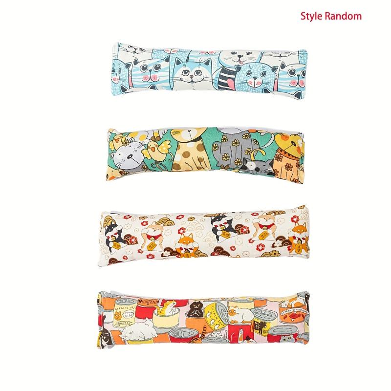 Interactive Cat Pillow Toy for Play and Chew Time